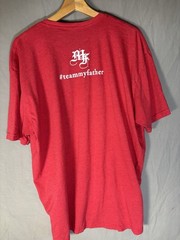 My Father Cigars T Shirt 2XL Red Graphic Tee Tobacco Lounge Style