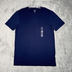 Gap Shirt Mens Medium Blue Cotton Standard Tee Basic Neutral Minimalist Casual