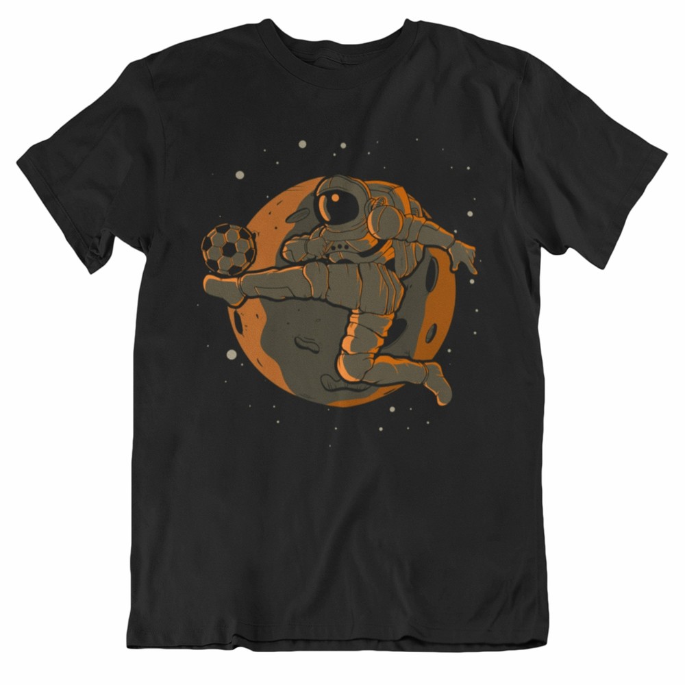 Men’s Soccer Shirt – Soccer Astronaut Outer Space Spaceman T-Shirt