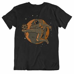 Men’s Soccer Shirt – Soccer Astronaut Outer Space Spaceman T-Shirt