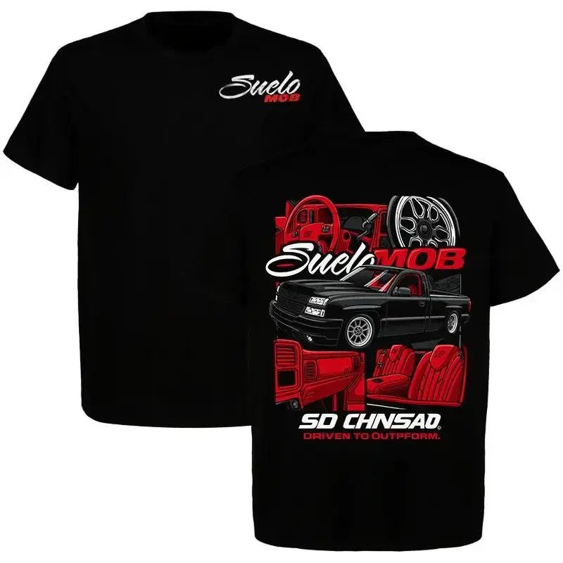 Chevy Truck Shirt Muscle Car Graphic Tee Streetwear Made in USA