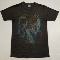 VTG 80s Anthrax Spreading The Disease Tour 1988 T-Shirt Mens Large *Super Thin*