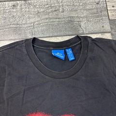 Adidas T-shirt Graphic Print Black Mens XL