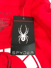 Spyder Men’s Red T-Shirt Short Sleeve Size S