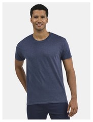 ATHLETIC WORKS Men’s 3XL (54-56) Cotton Tee Short Sleeve Loose Fit • Blue Cove