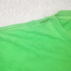 Karl Kani Gold Graphic T-Shirt Mens Large Green Fair Cross Dove Streetwear Tee