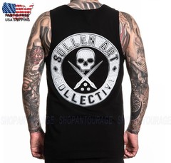 Sullen Art Collective Iced BOH Premium Fit SCM8231 New Tattoo Tank Top for Men