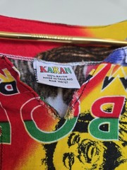 Vintage Bob Marley Karan Shirt Pull Over Slip On Men’s Women’s Large