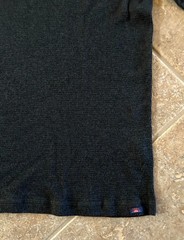 Faherty Cloud Surplus Waffle Crew Thermal T Shirt Men’s XXL Charcoal $98 L/S NWT