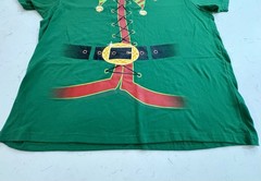 Unisex Holiday Time Elf Green T-shirt Christmas Party Size 2XL (50-52) NWOT