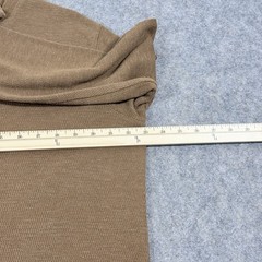 George Long Sleeve Insulating Pullover Shirt Fits Men’s Size XL/XG (46-48) Brown
