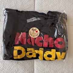 Next Level Apparel Men’s Nacho Daddy Funny Graphic Print T-Shirt Black XL