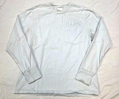 HELMUT LANG Crewneck L/S Pocket T-Shirt UNISEX Men’s XL Women’s 2XL Light Blue