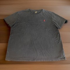 Polo Ralph Lauren Black T-shirt Mens XL Red Pony Logo Short Sleeve