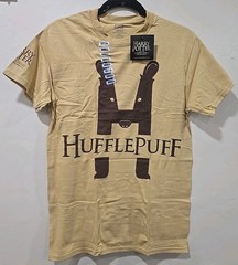 Harry Potter And The Cursed Child Hufflepuff Logo T-Shirt Adult Size: S & M