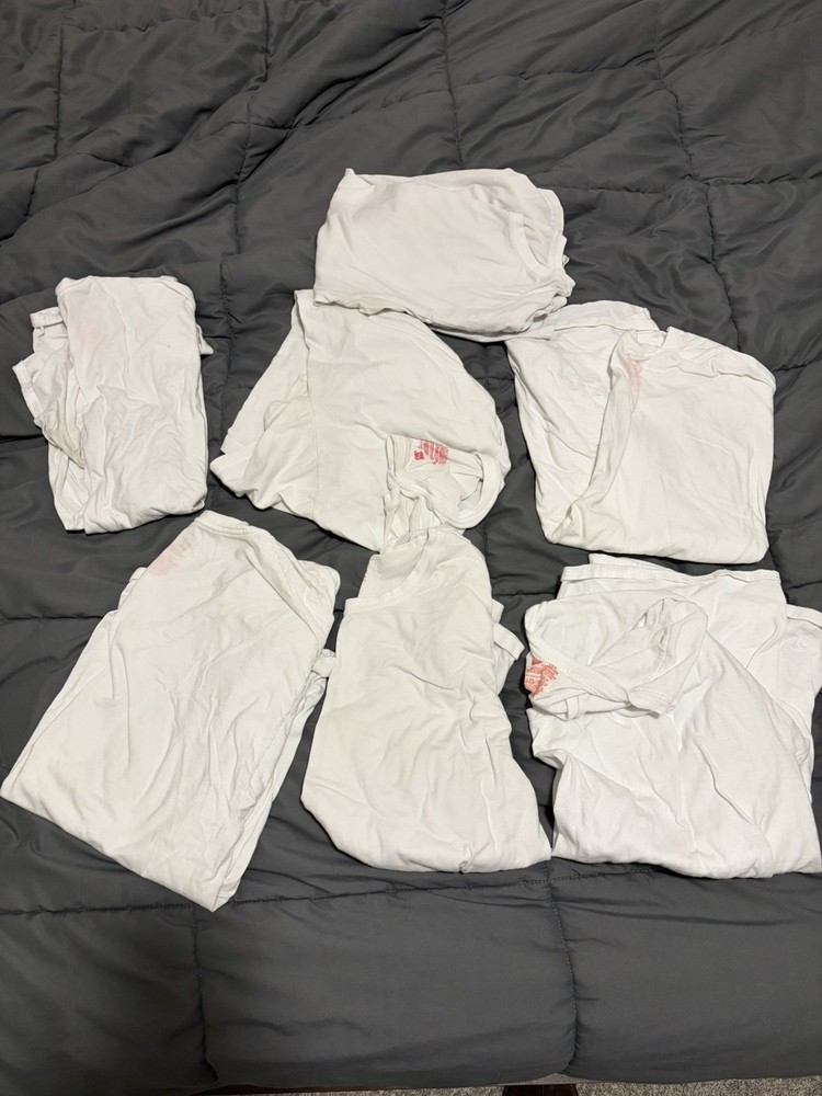 Hanes 2135Z0 T-Shirt for Men, Size L – White