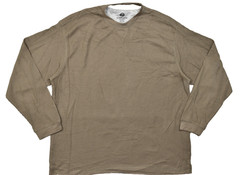 Alpine Lakes Men’s XX-Large Brown Waffle Knit Performance Long Sleeve Tee Shirt