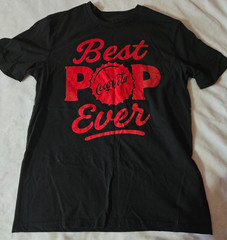 Men’s Black Coca Cola “Best Pop Ever” T Shirt US Size L 36/38/ Men’s T Shirt