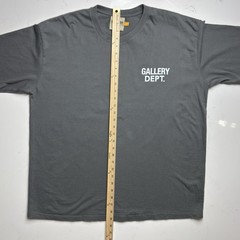Gallery Dept. Men’s Black Logo Crew Neck Short Sleeve T-Shirt Size XL