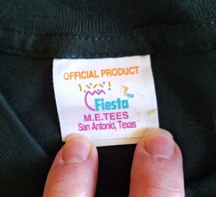 San Antonio Fiesta 1994 T Shirt Size XXXL Green