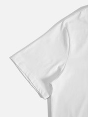 Men’s 100% Cotton 180gsm Heavyweight T-Shirt with Large Back Print – Oversized