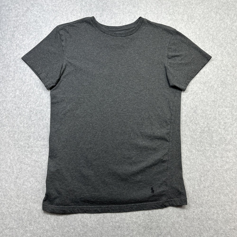 Polo Ralph Lauren T Shirt Heather Gray Classic Style Casual Preppy Pony Logo