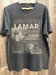 Kendrick Lamar Vintage 90s Retro Graphic Charcoal Unisex Tshirt Reprint S-5XL