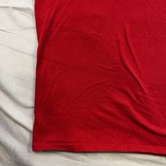 All American Fisherman Fishing T-Shirt Size M Men’s Red Short Sleeve Red