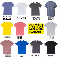 Threadfast 100A Blank T-Shirt Soft Premium Tee S-3XL Multiple Colors Bulk