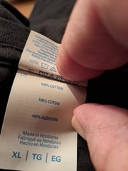 Port &Company Black Tee Shirt Size XL
