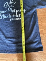 Chicagoland McDonald’s T-Shirt M Chicago – Your Mornings Start Here Chicagoland