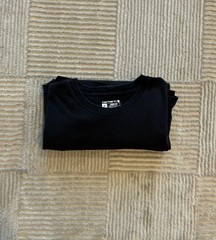 Carhartt Mens Graphic Logo Long Sleeve T-Shirt Black Loose Fit Size XL