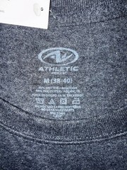 Athletic Works Moisture Wicking Tshirt Short Sleeve Crew Blue Men’s Medium