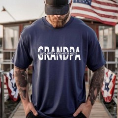 Personalized Grandpa Shirt with Grandkids Names, Fathers Day Gift