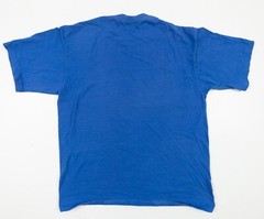 Vintage Perry Ellis Shirt Adult L – XL Blue Short Sleeve 90’s Single Stitch Tee