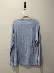 Faherty Shirt Cloud Cotton Henley Mens XL Blue Long Sleeve Pima Cotton Modal