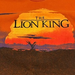 Vintage Disney The Lion King Shirt Mens Large Movie AOP Single Stitch USA 90s