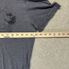 Gucci Men’s Graphic T-Shirt Gray Crew Neck Tee XXL Italy
