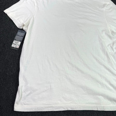 NEW True Religion Mens XL Graphic T-Shirt White Metallic Drippy Horseshoe NWT