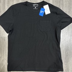 NWT Porter & Ash Performance Tee Shirt Mens XL Black Essential Crew Classic