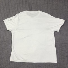 True Religion Shirt Men Large White Silver Horseshoe Logo Graphic Tee Crewneck