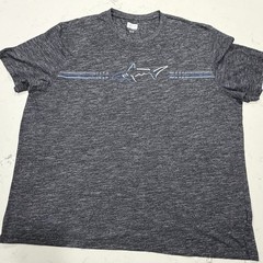 GREG NORMAN PERFORMANCE MESH BLACK T-SHIRT SIZE 4XL