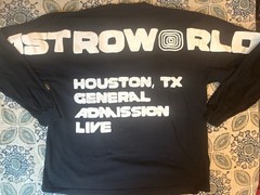 Travis Scott Astroworld Houston Eye Long Sleeve T-Shirt