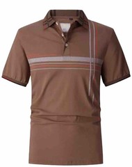 Men’s Luxurious Polo Shirt,Italian Style,Stretch M to 4XL….A8.A