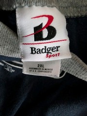 Vintage Badger Sport Navy Blue Great Lakes Loons T Shirt Size 2XL