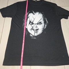 Gildan Softstyle Tri-Blend Graphic Print Black Jersey T-Shirt Men’s L