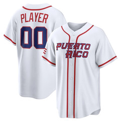 Men’s Custom Puerto Rico Baseball 2026 World Baseball Jersey S-5XL !!!