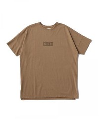 KITH x Nonnative Box Logo Clerk S/S Tee Men’s Large Tan T-shirt KH3147-104 NEW