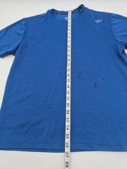 Reebok T-shirt Men M Blue Running Gym.#35491