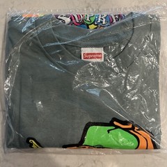 SUPREME Molotov Kid Tee Dark Sage SS19 Large New Sealed Tags Ships Now L
